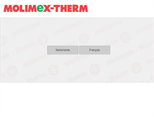 Tablet Screenshot of molimextherm.com